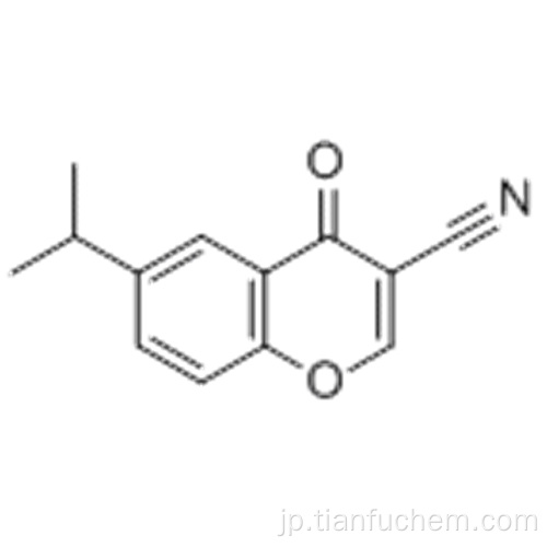 ４Ｈ − １−ベンゾピラン−３−カルボニトリル、６−（１−メチルエチル）−４−オキソ−ＣＡＳ ５０７４３−３２−３